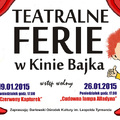 Teatralne Ferie – dziś spektakl 