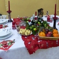 Pokaz stołów wigilijnych w Miejskim Gimnazjum