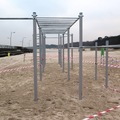 W Darłowie na plaży powstał Street Workout Park