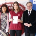  Burmistrz Darłowa wręczył uczniom w Darłówku  56 stypendiów za dobre wyniki w nauce