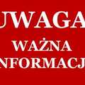 Uwaga ważna informacja
