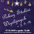 17 grudnia: ZSM zaprasza na XII Pokaz Stołów Wigilijnych