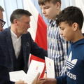 Wręczono nagrody burmistrza miasta za osiągnięcia sportowe 