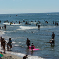 Plaża zachodnia w Darłówku